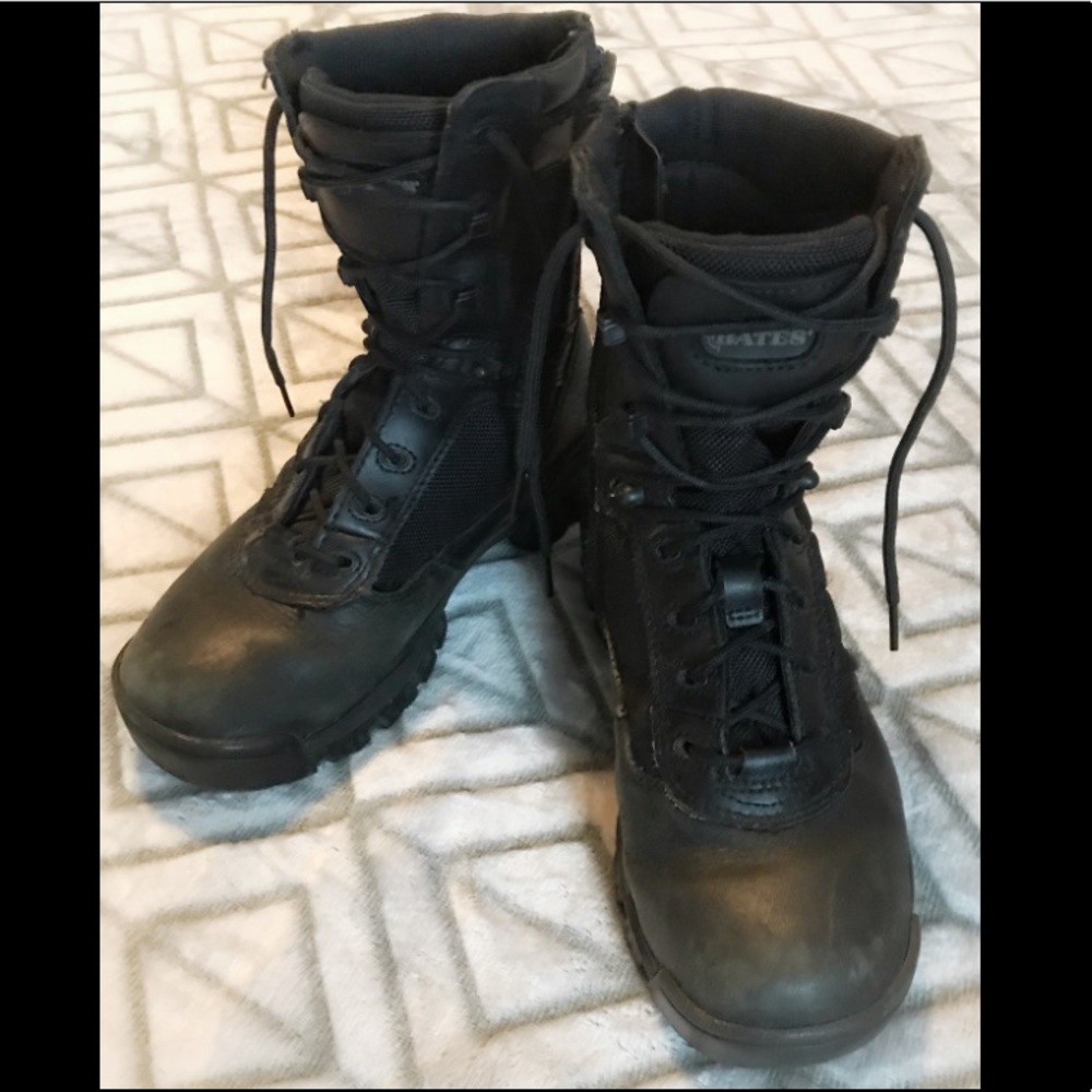 Bates work boots